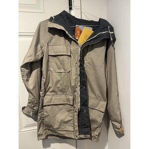 Vintage Ap'l Jak Men's Jacket S Rugged Outdoor Gear NWT Tan‎ Hiking Walking